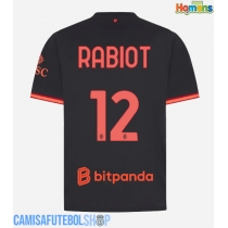 Camisa de time de futebol AC Milan Adrien Rabiot #12 Replicas 3º Equipamento 2026-27 Manga Curta